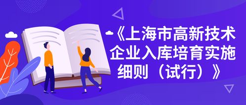 2019年上海市高新技術(shù)企業(yè)入庫培育申報(bào)條件 申請時(shí)間 資金補(bǔ)貼都在這里